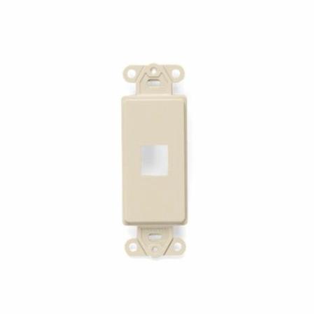 LEVITON WALLPLATES INS DEC 1 PORT IV 41641-I